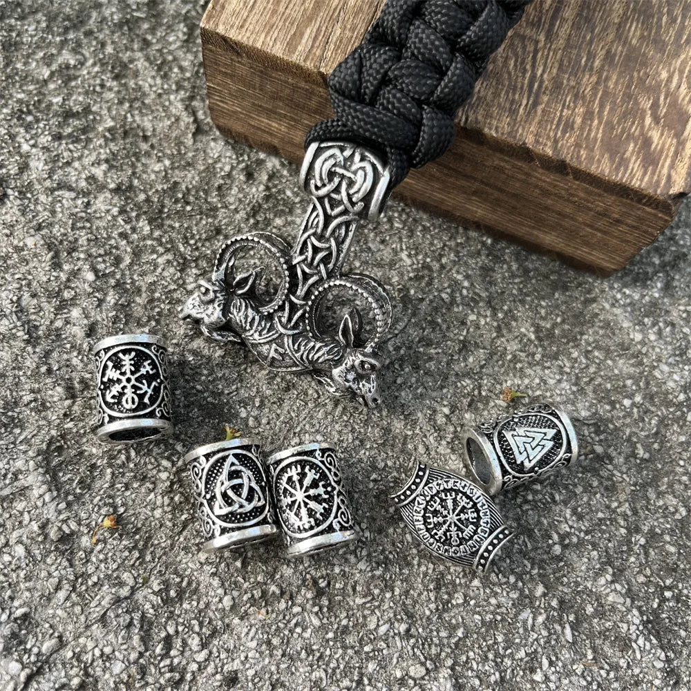 Pulsera Vikinga de Paracord de Carnero Martillo de Thor