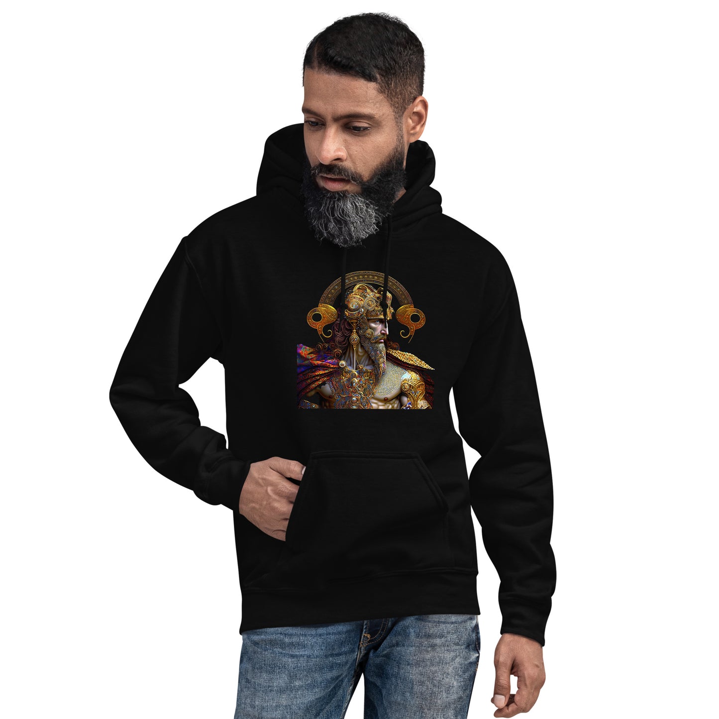 Sudadera con Capucha de Guerrero Persa