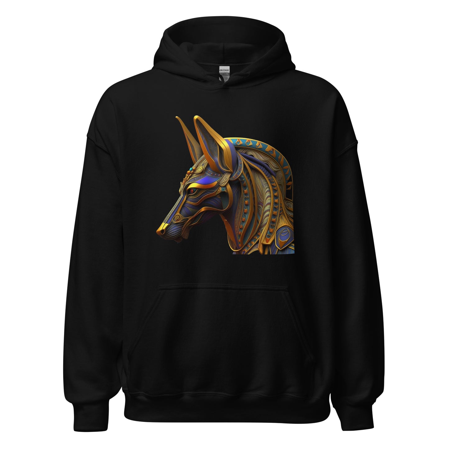 Sudadera con Capucha de Dios Egipcio Anubis