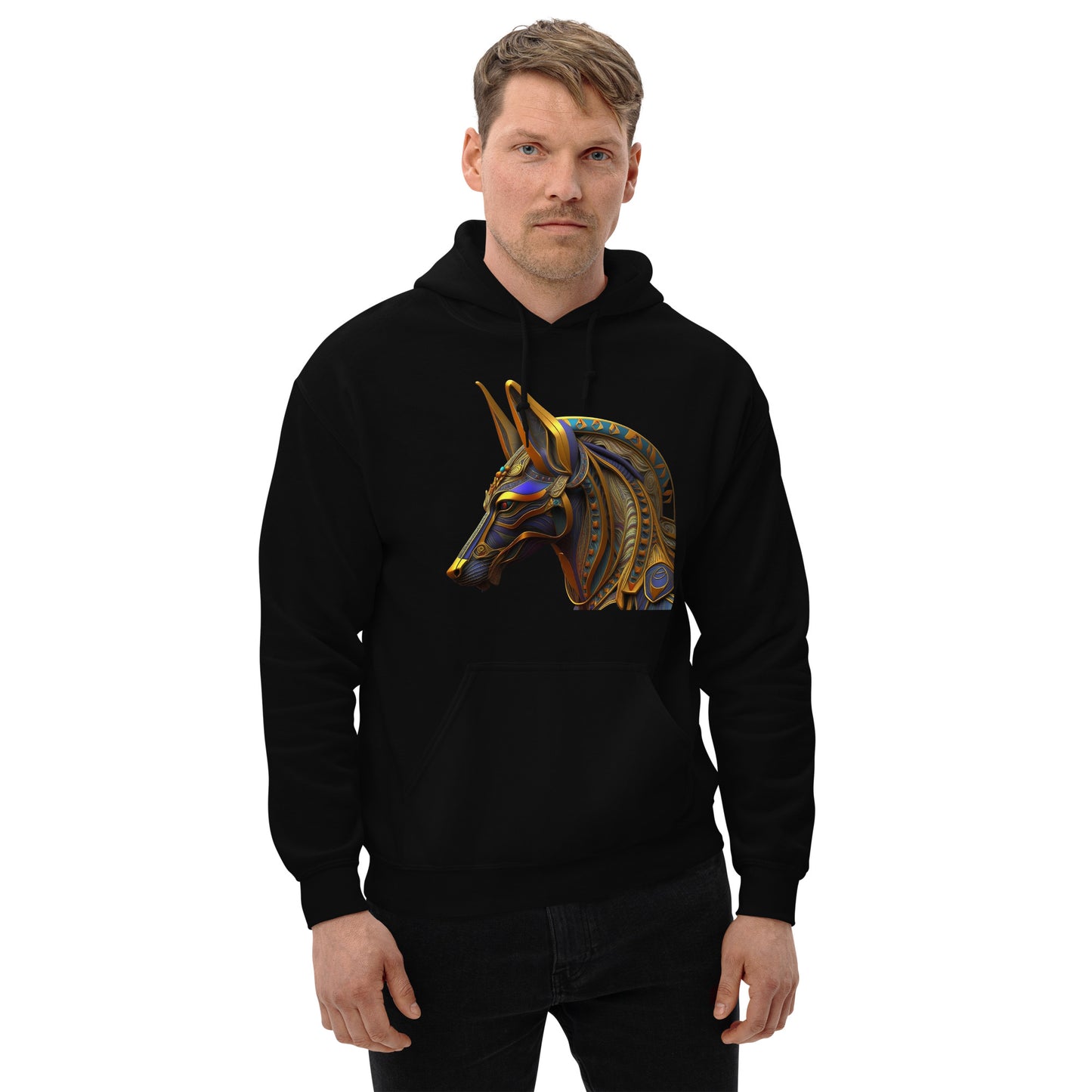 Sudadera con Capucha de Dios Egipcio Anubis