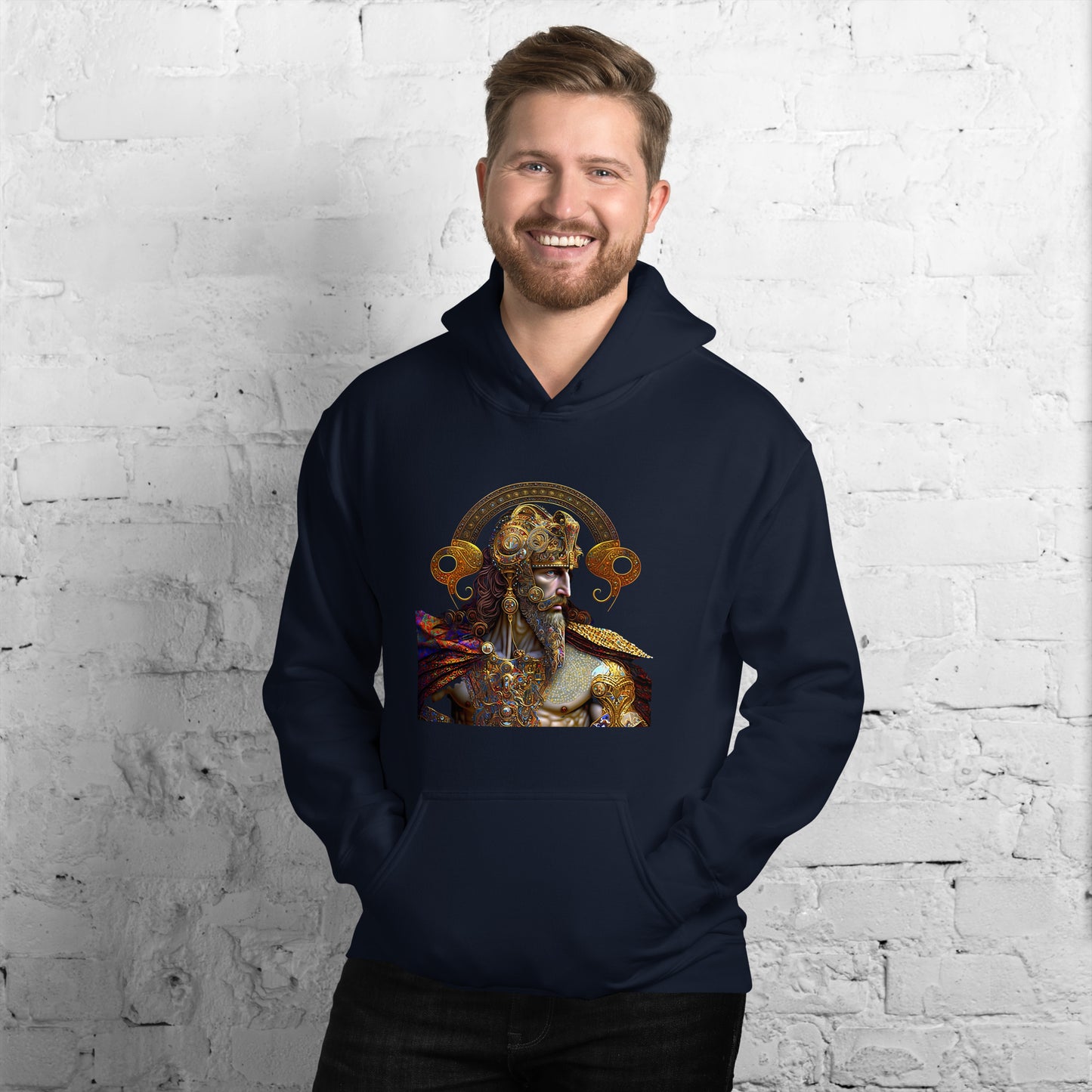 Sudadera con Capucha de Guerrero Persa