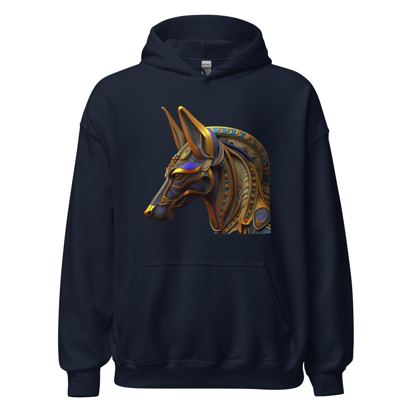 Sudadera con Capucha de Dios Egipcio Anubis