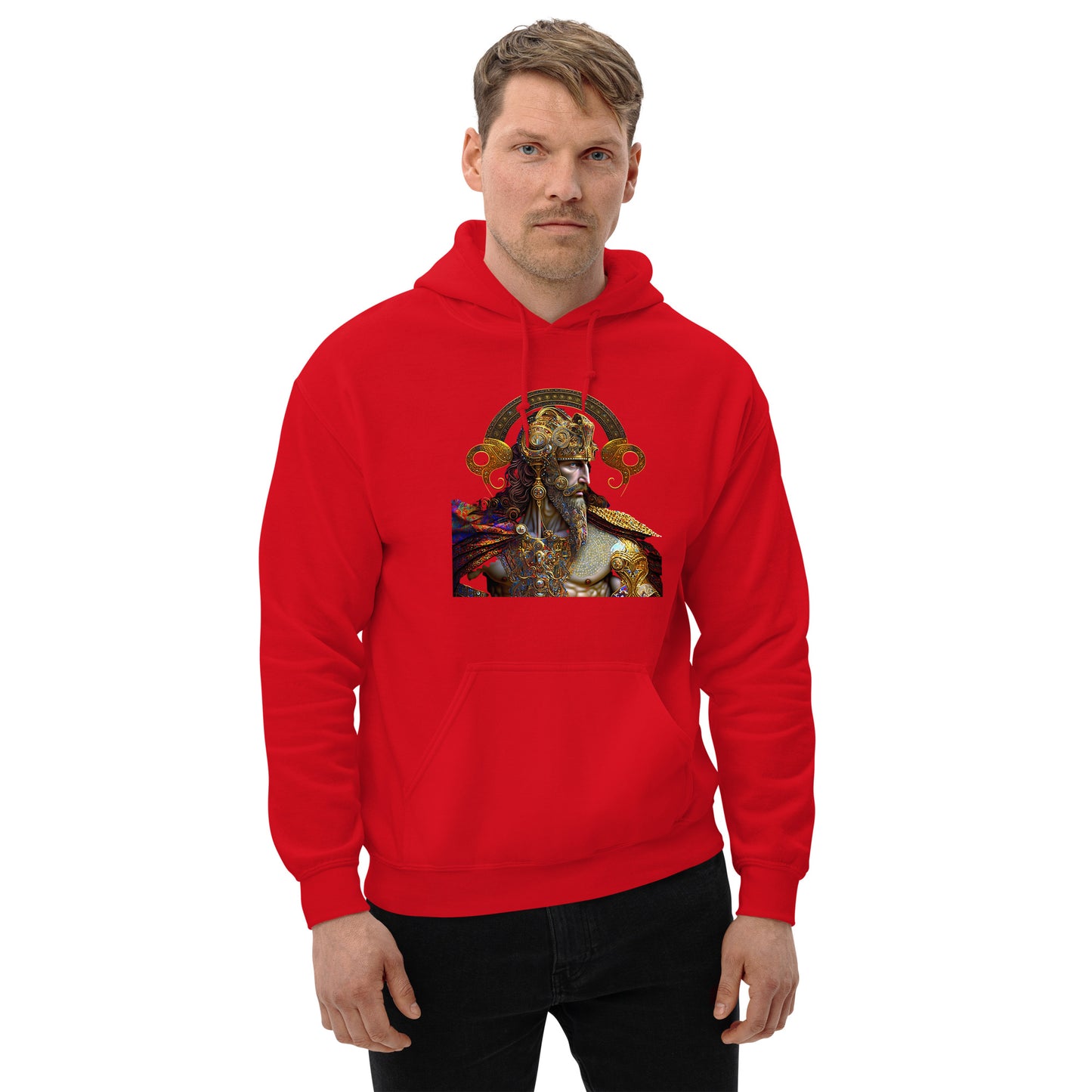 Sudadera con Capucha de Guerrero Persa