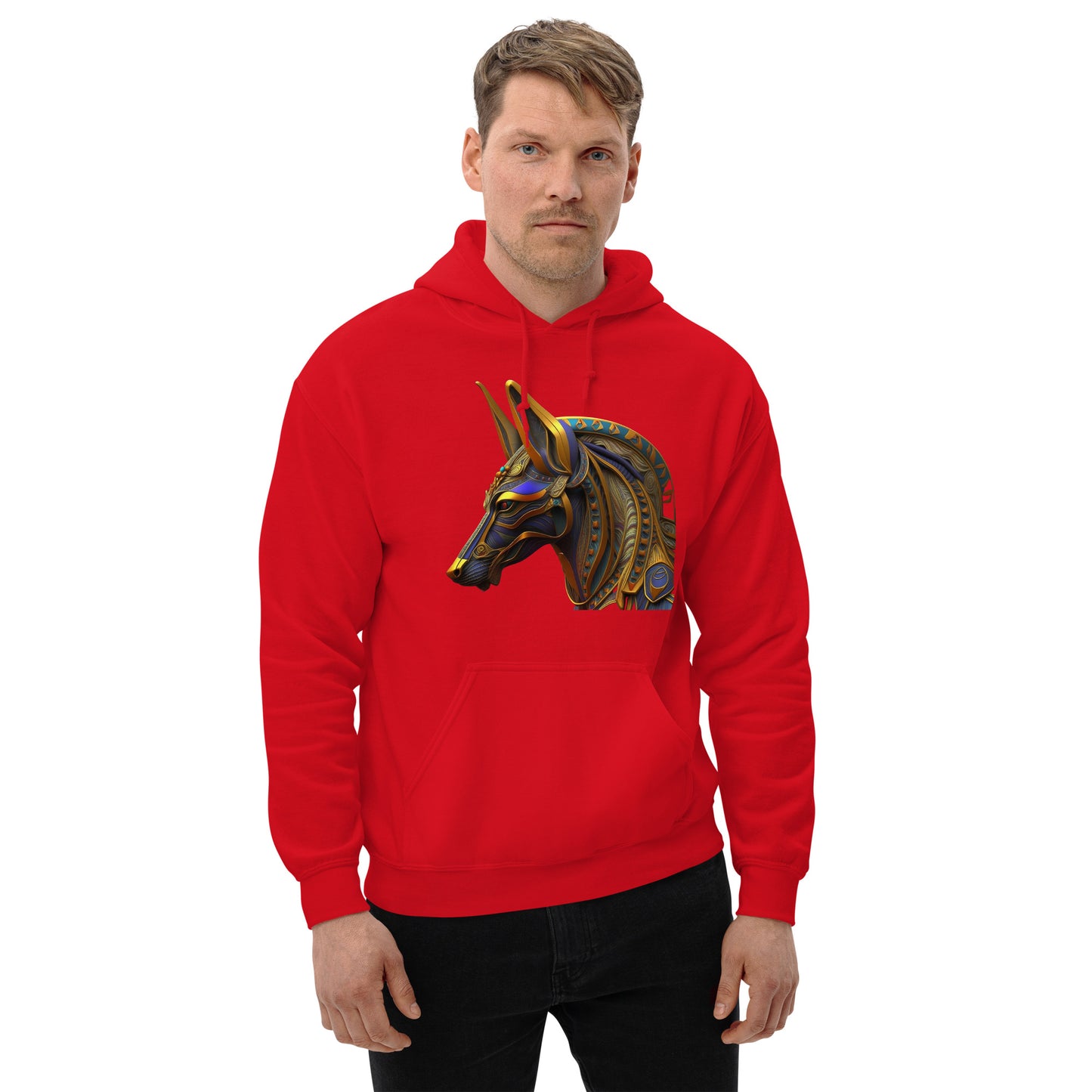 Sudadera con Capucha de Dios Egipcio Anubis