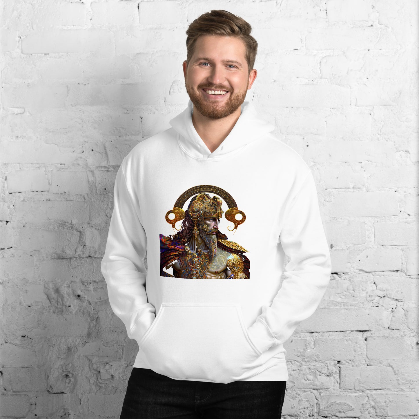 Sudadera con Capucha de Guerrero Persa