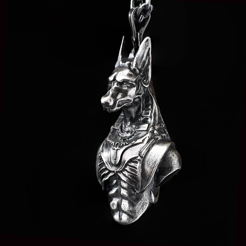 Collar Místico del Dios Egipcio Anubis